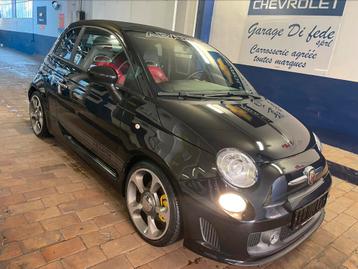 Fiat 500 Abarth 1.4i 160 cv 2015 85.000 km, Cuir, Euro 5, Achat, Entreprise