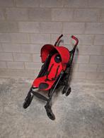 Plooibuggy chicco liteway rood, Kinderen en Baby's, Ophalen, Zo goed als nieuw, Overige merken, Verstelbare rugleuning