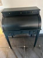 Donkerblauwe secretaire, Huis en Inrichting, Ophalen, Gebruikt