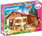 Playmobil alpenhut Heidi.(studio 100 -nieuwstaat), Zo goed als nieuw, Ophalen