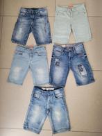 Pakket van 5 jeansshorten, nieuwstaat, maat 134/140, Ophalen of Verzenden, Nieuw, Jongen, Broek