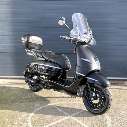 PEUGEOT DJANGO | A KLASSE | FABRIEKSWAARBORG, Fietsen en Brommers, Scooters | Peugeot, Zo goed als nieuw, Overige modellen, Klasse A (25 km/u)