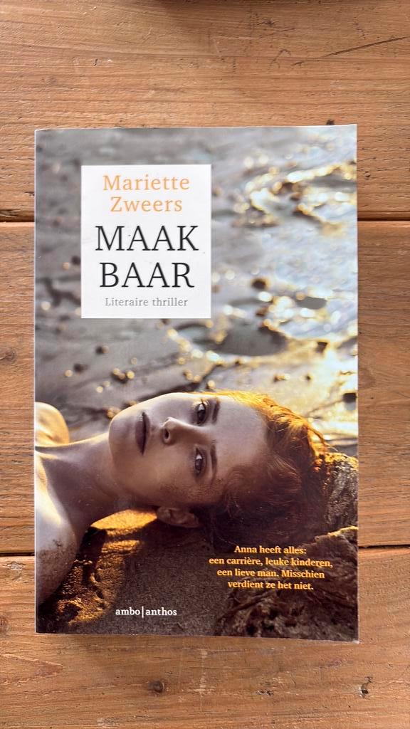 Mariette Zweers - Maakbaar, Boeken, Thrillers, Ophalen of Verzenden