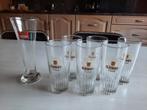 bierglazen, Ophalen of Verzenden, Gebruikt, Bierglas