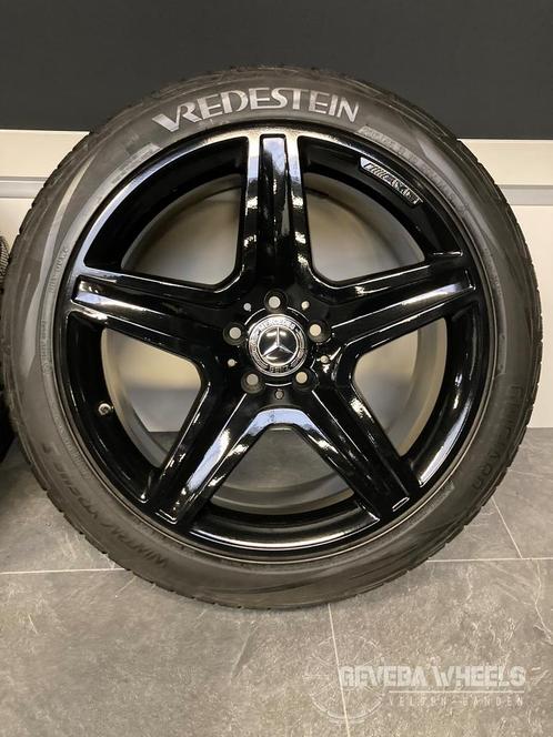 19” originele Mercedes GLA W156 AMG velgen + winterbanden, Auto-onderdelen, Banden en Velgen, Banden en Velgen, Winterbanden, 19 inch