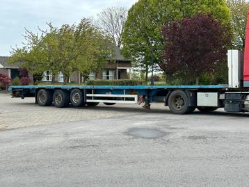 Wielton vlakke trailer (année de construction 2012), Autos, Achat, Entreprise, Autres carburants, Remorques et Semi-remorques