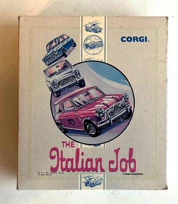 Mini Cooper “ The Italian Job “ Gift Set Corgi # 97713.  beschikbaar voor biedingen