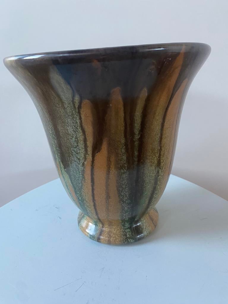 Vase grès flammé Bouffioulx