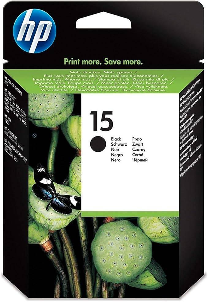 HP 15 inktcartridge - zwart, Informatique & Logiciels, Fournitures d'imprimante, Comme neuf, Cartridge, Enlèvement ou Envoi