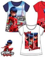 Miraculous Ladybug t-shirt - Maat 104 - Blauw of Wit - SALE, Enfants & Bébés, Fille, Chemise ou À manches longues, Enlèvement ou Envoi