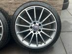 18” AMG Velgen W176 - A klasse CLA - 225/40/18 - Michelin, Ophalen, 18 inch, Gebruikt, Banden en Velgen
