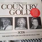3cd the very best of country gold 2eu, Ophalen of Verzenden, Zo goed als nieuw, Boxset