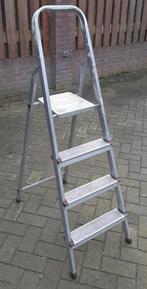 Aluminium ladder, Doe-het-zelf en Bouw, Ladders en Trappen, Nieuw, Ladder, Opvouwbaar of Inschuifbaar, Ophalen