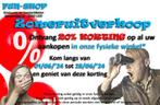20 % KORTING op alle aankopen & STOCKVERKOOP, Vêtements | Femmes, Vêtements Femmes Autre, Enlèvement, Neuf