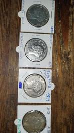 zilveren munten belgie, Postzegels en Munten, Ophalen, Zilver, Setje