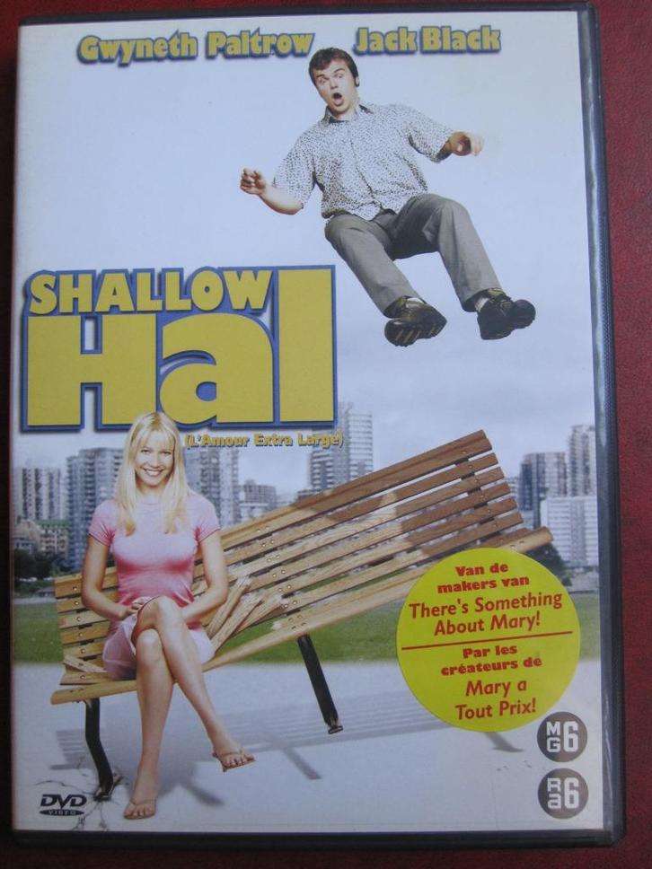 Shallow Hal (2001), Cd's en Dvd's, Dvd's | Komedie, Zo goed als nieuw, Overige genres, Vanaf 6 jaar, Ophalen of Verzenden