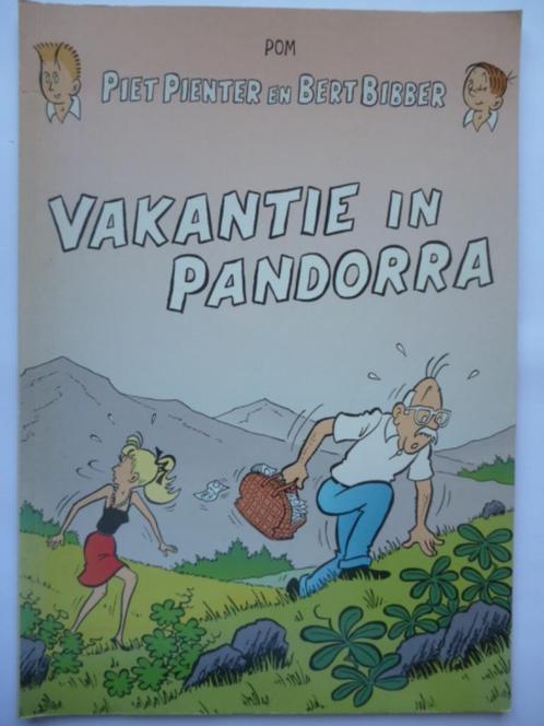 Piet Pienter - 44. Vakantie in Pandorra -POM- 1ste druk 1993, Livres, BD, Comme neuf, Une BD, Enlèvement ou Envoi