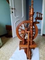 houten spinnenwiel, Hobby en Vrije tijd, Spinnewielen en Spinnen, Ophalen, Gebruikt