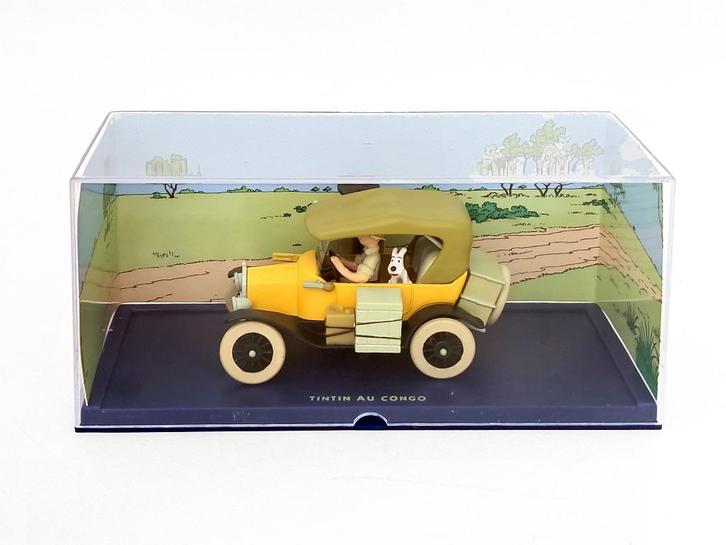 Kuifje in Congo Model T, Verzamelen, Stripfiguren, Gebruikt, Beeldje of Figuurtje, Kuifje, Ophalen of Verzenden
