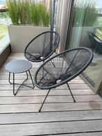 2 terrasstoelen, Tuin en Terras, Tuinstoelen, Ophalen, Gebruikt