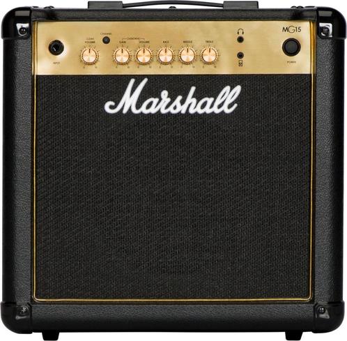 Marshall MG15 Gold 1x8 gitaarversterker combo, Musique & Instruments, Amplis | Basse & Guitare, Neuf, Guitare, Moins de 50 watts