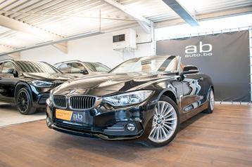 BMW 420 IA CABRIO *LUXURY-LINE*, AUTOM, NAV, ZETELVERW, AIR beschikbaar voor biedingen