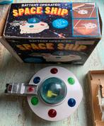 Space Ship X711 with box tin toy, Ophalen of Verzenden
