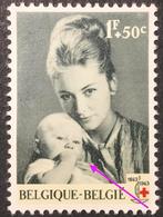 1963. RODE KRUIS. OBP: 1263-V2. MNH., Postzegels en Munten, Postzegels | Europa | België, Koninklijk huis, Ophalen of Verzenden