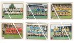 Panini / Football 81 / Ploegfoto's / 6 stickers, Gebruikt, Poster, Plaatje of Sticker, Verzenden