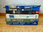 Puzzels 1000 stukjes, Hobby en Vrije tijd, Ophalen, 500 t/m 1500 stukjes, Gebruikt, Legpuzzel