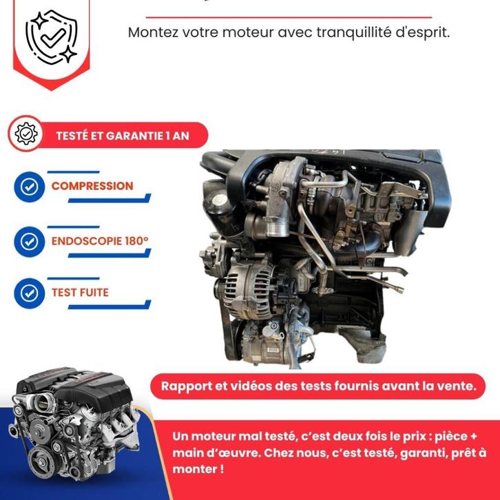 Complete motor vw golf vi/scirocco 1.4 tsi 160pk, Auto-onderdelen, Motor en Toebehoren, Nieuw, Ophalen of Verzenden