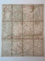 Oude geografische kaart - Tervuren / Brussel 1882, Boeken, Atlassen en Landkaarten, Landkaart