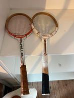 2 vieilles raquettes de tennis en bois, Comme neuf, Raquette, Enlèvement ou Envoi