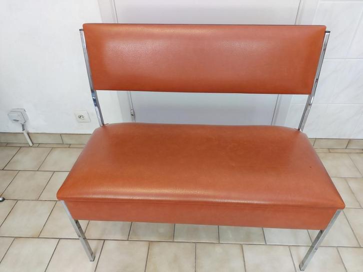 2 vintage seventies stoelen + bankstel, Verzamelen, Retro, Huis en Inrichting, Ophalen