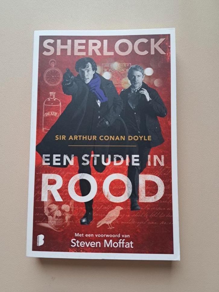 Arthur Conan Doyle - Een studie in rood, Boeken, Thrillers, Gelezen, Ophalen of Verzenden
