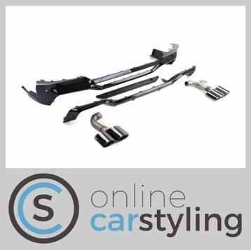 Achterbumper Diffuser BMW X4 G02 Performance style Glossy Bl beschikbaar voor biedingen
