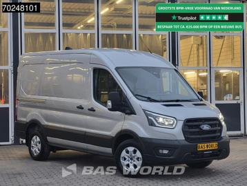 Ford Transit 165pk Automaat Dubbele schuifdeur L2H2 ACC 360c, Auto's, Automaat, Stof, 1995 cc, 4 cilinders