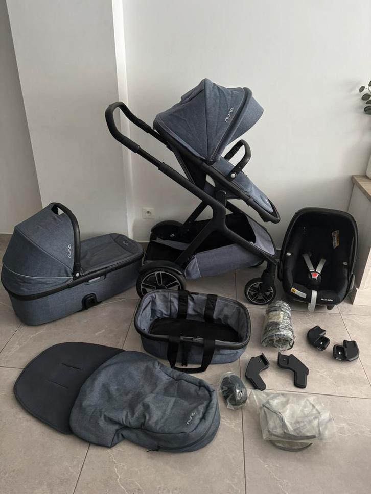 Poussette double NUNA pour enfant d’âge rapproché, Enfants & Bébés, Poussettes & Combinaisons, Comme neuf, Poussette, Maxi-Cosi