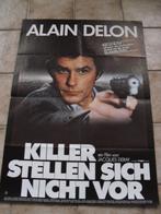 filmaffiche Alain Delon 3 hommes a abattre filmposter, Comme neuf, Cinéma et TV, Enlèvement ou Envoi, Rectangulaire vertical