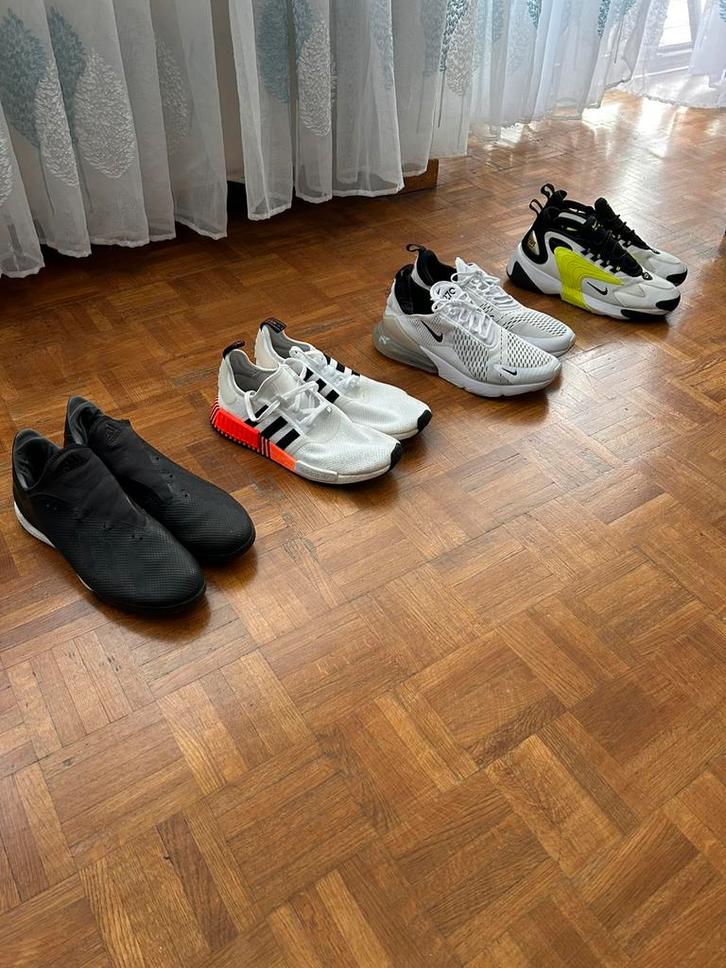 Chaussures de sport d’origine Nike et Adidas Taille 46-47, Kleding | Heren, Schoenen, Zo goed als nieuw, Sportschoenen, Ophalen
