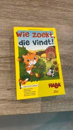 Haba, wie zoekt doe vindt!, Hobby en Vrije tijd, Gezelschapsspellen | Kaartspellen, Een of twee spelers, Ophalen, Zo goed als nieuw