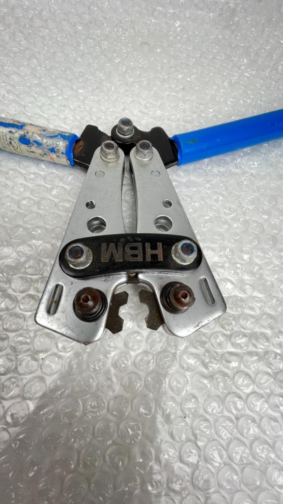 HBM Professionele Krimptang kabels X tot Y mm², Doe-het-zelf en Bouw, Gereedschap | Handgereedschap, Gebruikt, Ophalen of Verzenden