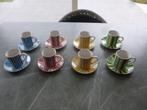 tassen +onderbord, Neuf, Service complet, Céramique, Enlèvement