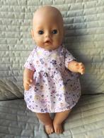 198. Babyborn: Nieuw roos gebloemd jurkje, Kinderen en Baby's, Speelgoed | Poppen, Ophalen of Verzenden, Nieuw, Babypop