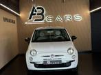 Fiat 500 1.2i Sport (bj 2009), Auto's, Fiat, Gebruikt, 4 cilinders, Wit, Bedrijf