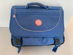 Kipling boekentas meisjes blauw met roze details, Ophalen, Gebruikt, Blauw, Aktetas of Boekentas