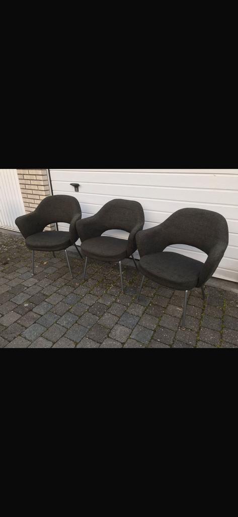 KNOLL executive chair saarinnen, Huis en Inrichting, Stoelen, Drie, Stof, Ophalen