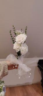 Bloemstukken trouw, Ophalen