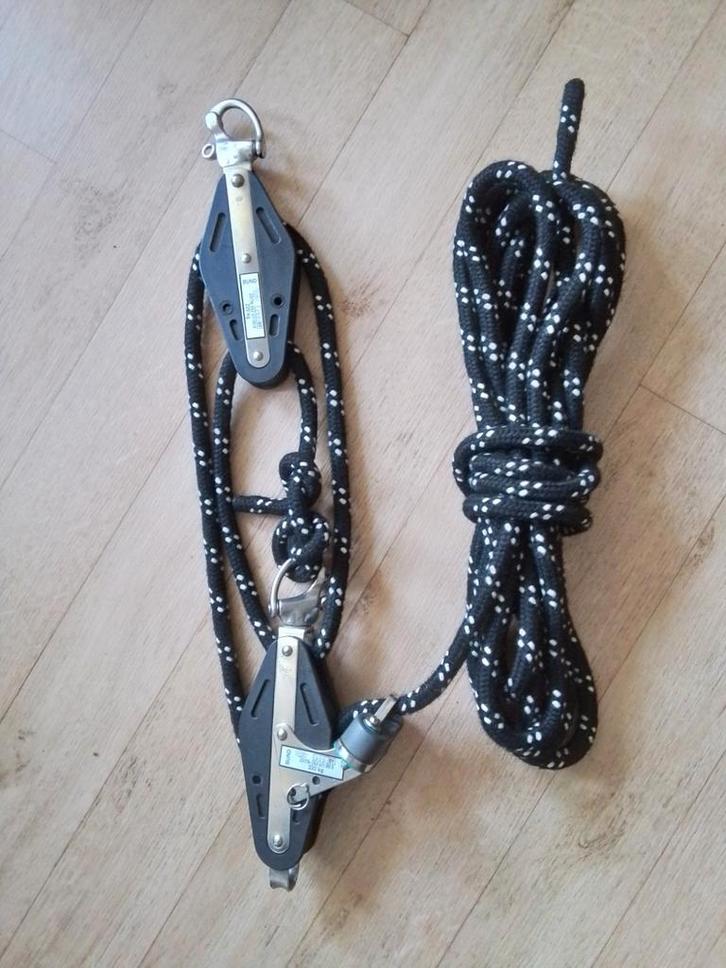 GIEK NEERHOUDER KATROLBLOKKEN SYSTEEM, Watersport en Boten, Bootonderdelen, Zo goed als nieuw, Overige typen, Zeilboot of Motorboot