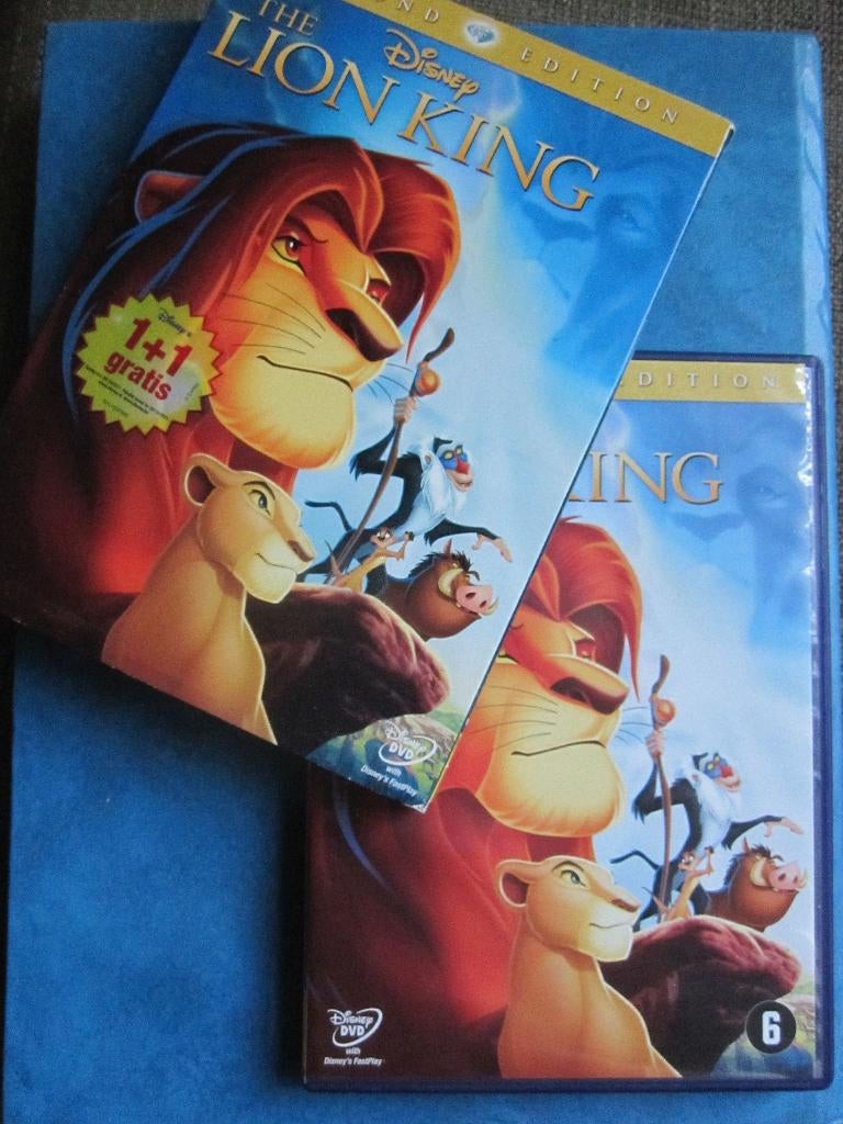 Le Roi Lion (1994) DISNEY, À partir de 6 ans, Enlèvement ou Envoi, Dessin animé, Coffret